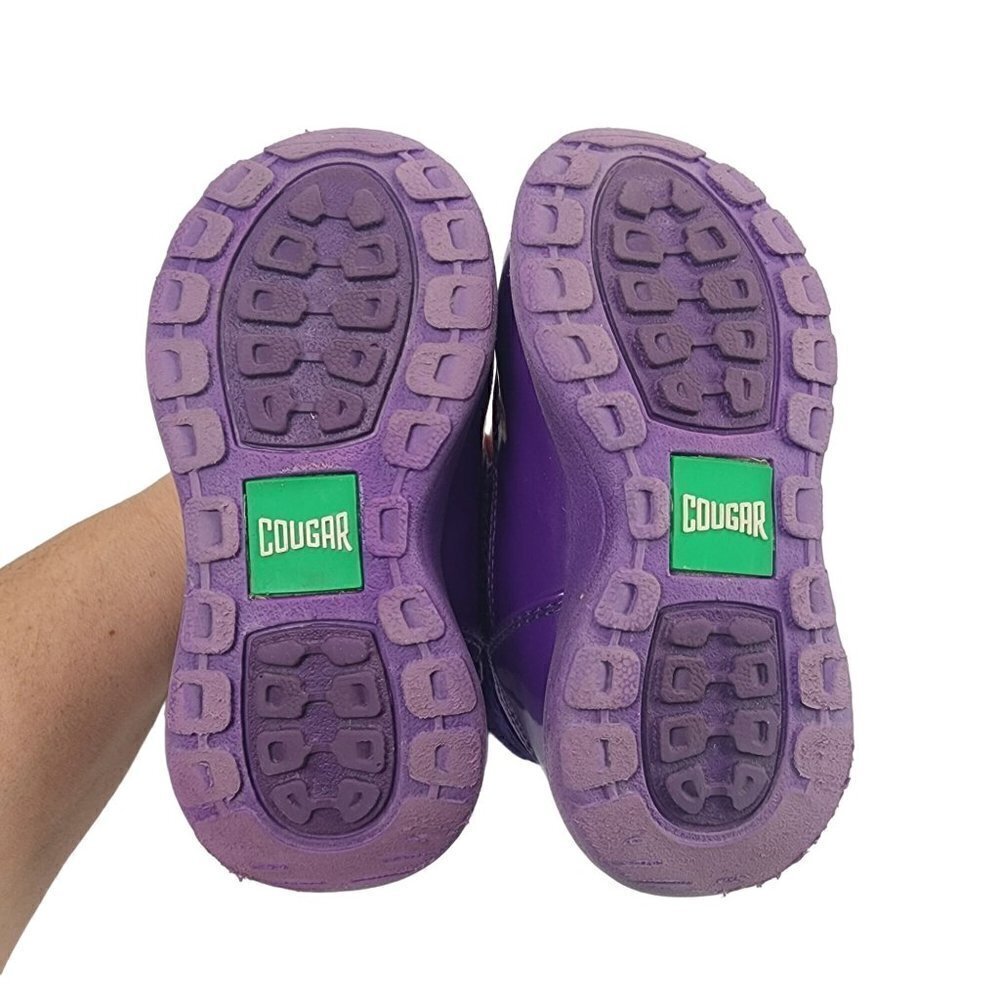 Cougar Bella Little Girls Winter Boot Waterproof Faux Fur Lined Size 8M - Picture 7 of 9